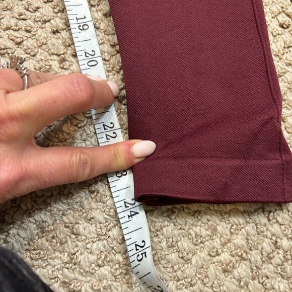 Ladies Shapermint High-Waisted Burgundy Shape wear Leggings‎ Size Medium - Picture 9 of 11